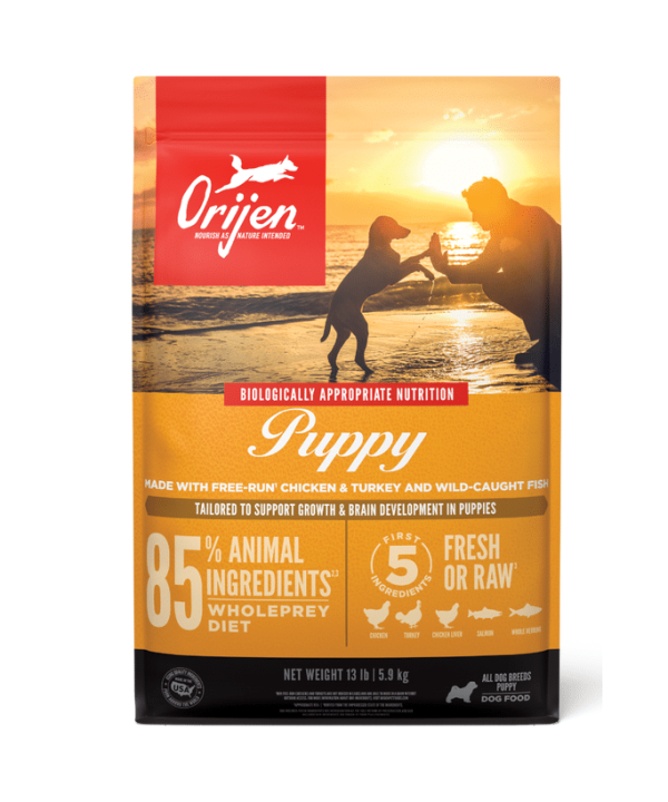 אוריג’ן | מזון יבש לגורי כלבים – כל הגזעים | 11 ק"ג