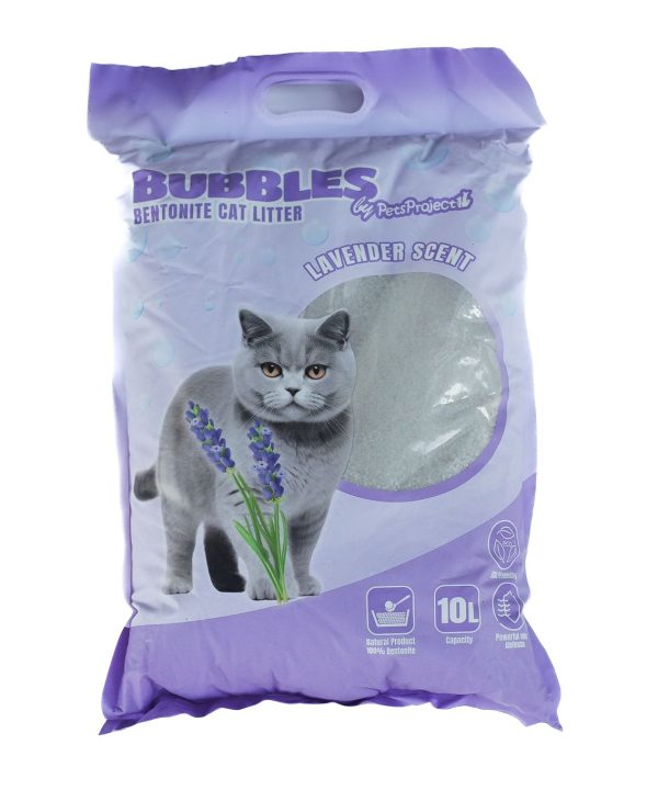 באבל בנטונייט | חול מתגבש-לבנדר | 10 ליטר