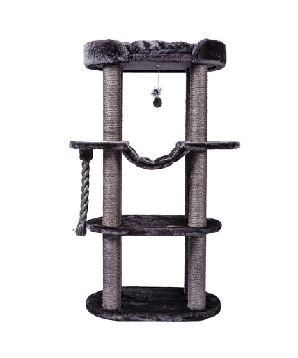 פטס פרו | מתקן גירוד Titan לחתול | 130 ס”מ