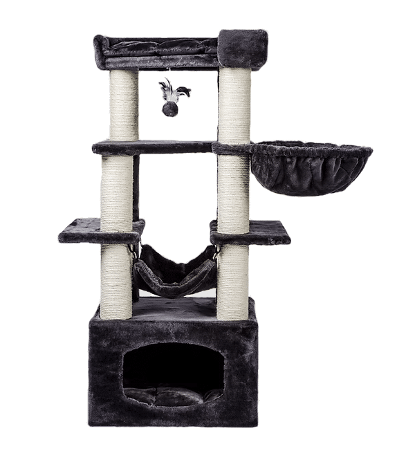 פטס פרו | מתקן גירוד Granite לחתול | 133 ס"מ