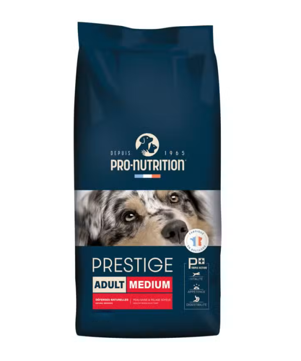 פרסטיז’ | מזון יבש לכלב בוגר מגזע בינוני | 14 ק"ג