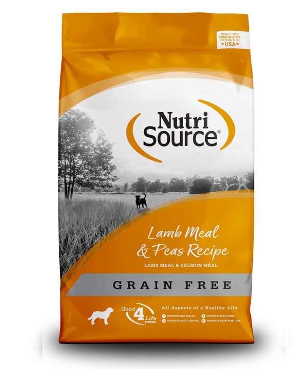 נוטרי סורס | מזון יבש לכלב – כבש גריין פרי | 11.8 ק"ג