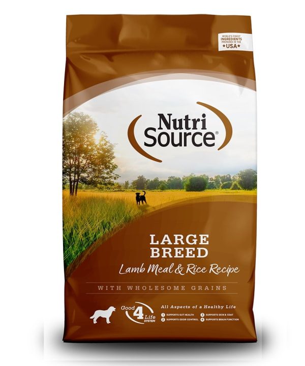 נוטרי סורס | מזון יבש לכלב מגזע גדול – כבש | 11.8 ק"ג