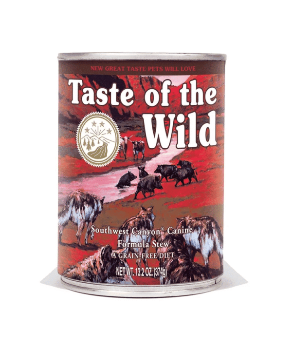 Alternative view of 24 יח' טייסט אוף דה ווילד לכלב – בקר ברוטב | 390 גר’