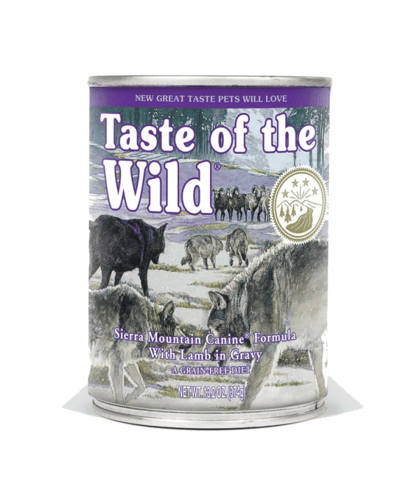 Alternative view of 24 יח' טייסט אוף דה ווילד לכלב – כבש ברוטב | 390 גר’