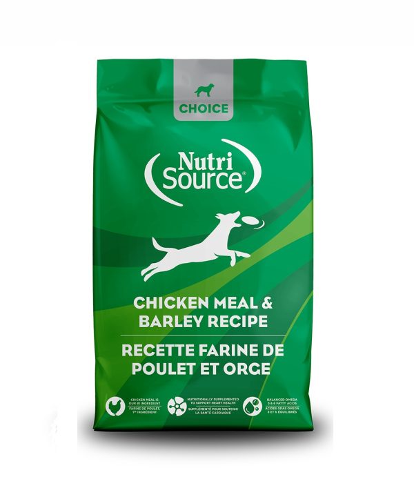 נוטרי סורס צ’ויס | מזון יבש לכלב בוגר – עוף | 18 ק”ג