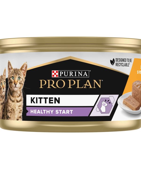 Alternative view of 48 יח' פרו פלן - מזון מלא עוף - גורי חתולים | 85 גר’