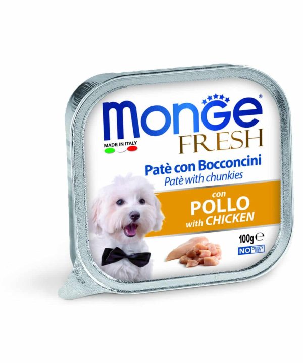 Alternative view of 24 יח' מונג’ - פרש | מעדן פטה לכלב – עוף | 100 גר’