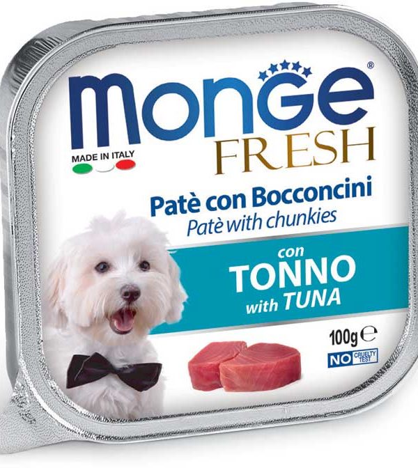 Alternative view of 24 יח' מונג’ - פרש | מעדן פטה לכלב – טונה | 100 גר’