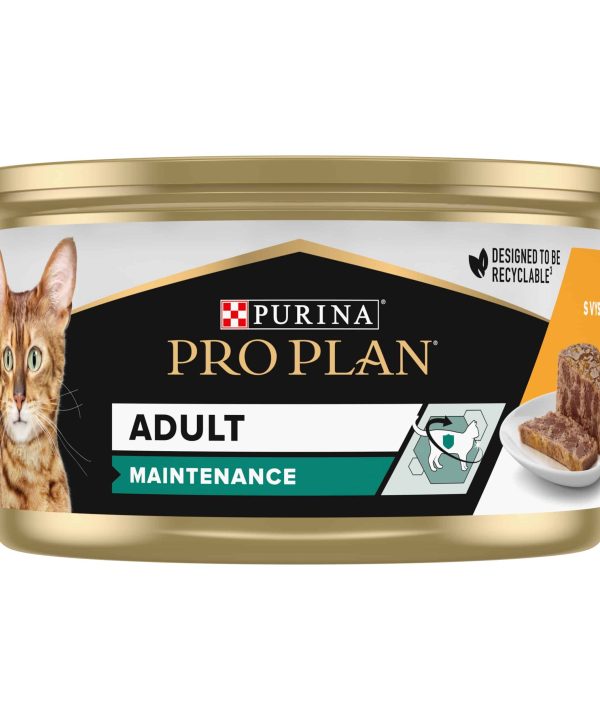 Alternative view of 48 יח' פרו פלן - מזון מלא עוף - חתול בוגר | 85 גר’