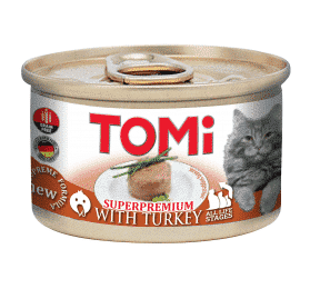 Alternative view of 48 יח' טומי - מזון מלא הודו - פטה לחתול | 85 גר’