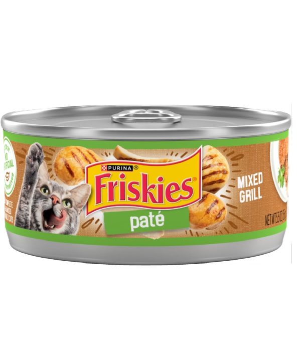 Alternative view of 48 יח' פריסקיס - מזון מלא מיקס גריל - פטה לחתול | 156 גר’