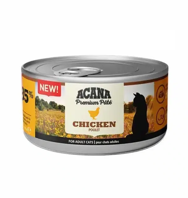 Alternative view of 48 יח' אקנה - מזון מלא עוף - פטה לחתול | 85 גר’