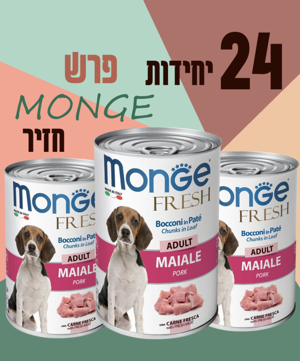 24 יחידות MONGE פרש חזיר