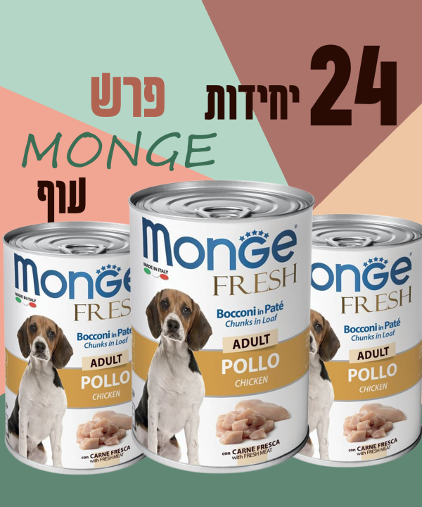 24 יחידות MONGE פרש עוף